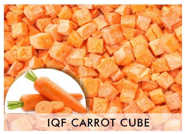 IQF Carrot Cube 5MM