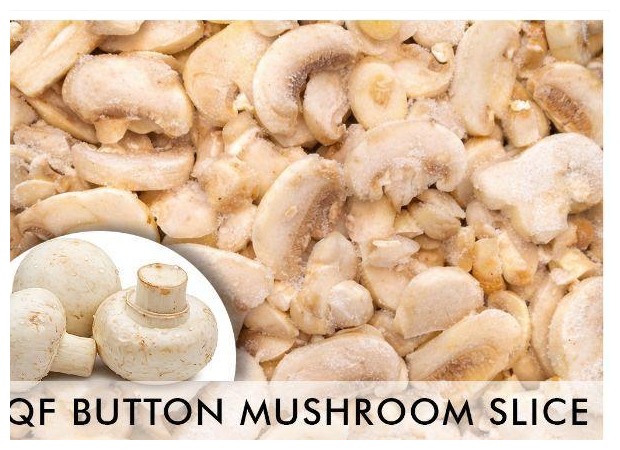 IQF Button Mushroom Slice